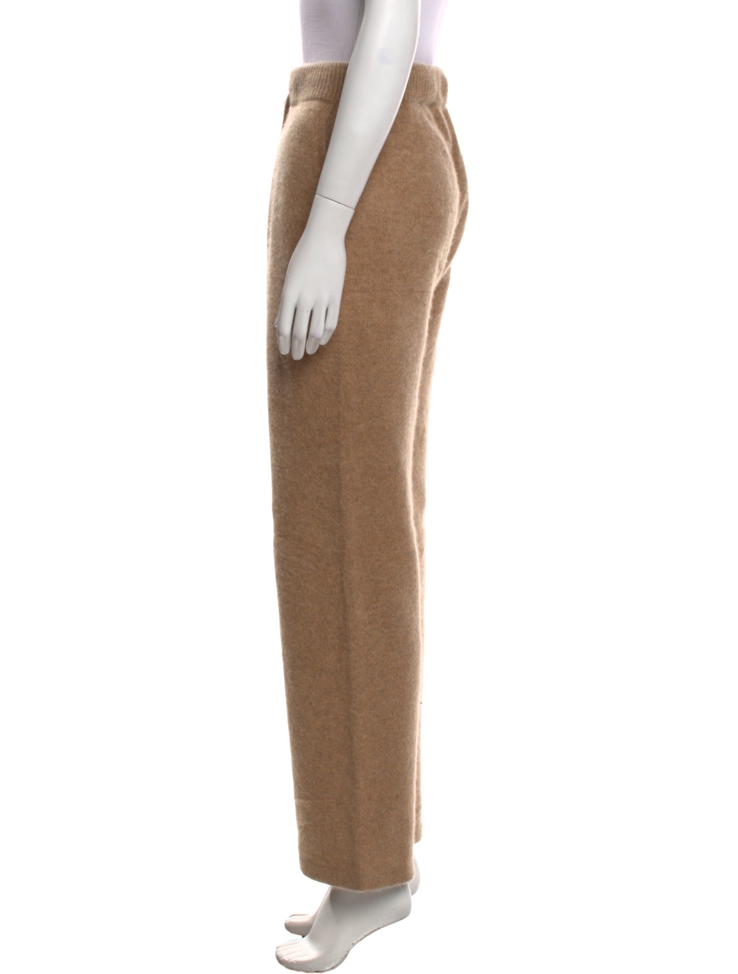 The Elder Statesman Cashmere Wide Leg Pants
