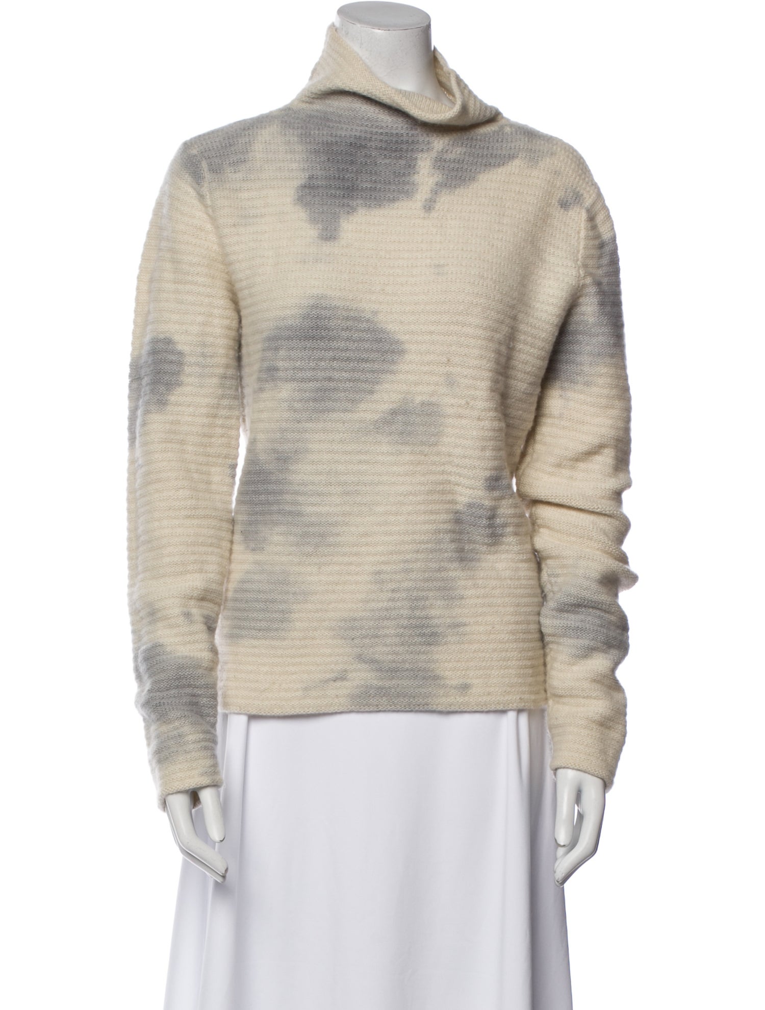 The Elder Statesman Cashmere Printed Sweater