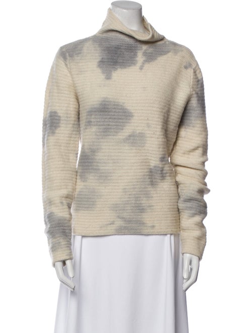 The Elder Statesman Cashmere Printed Sweater