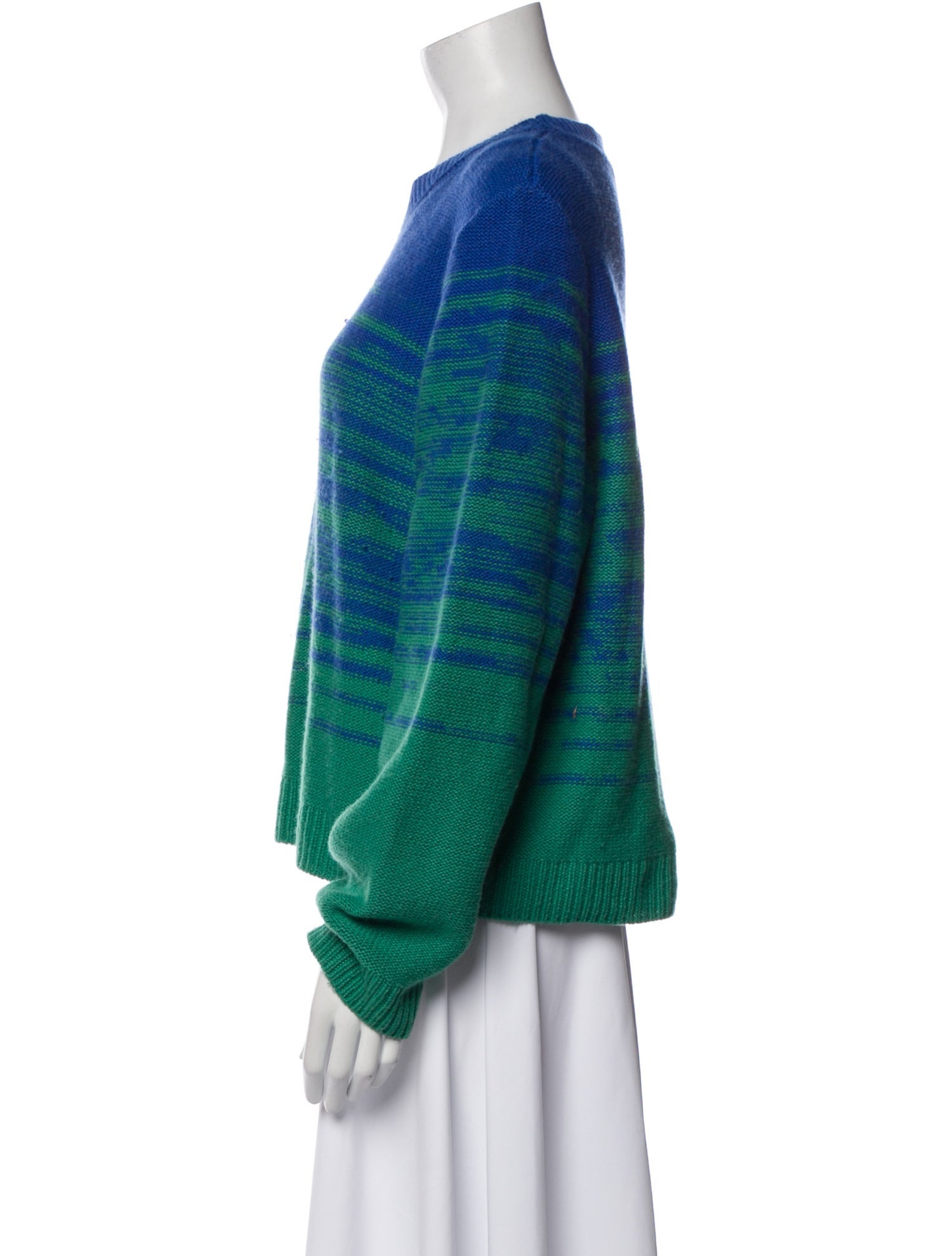 The Elder Statesman Cashmere Striped Sweater