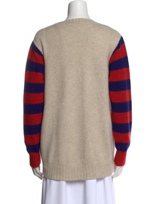 The Elder Statesman Cashmere Graphic Print Sweater