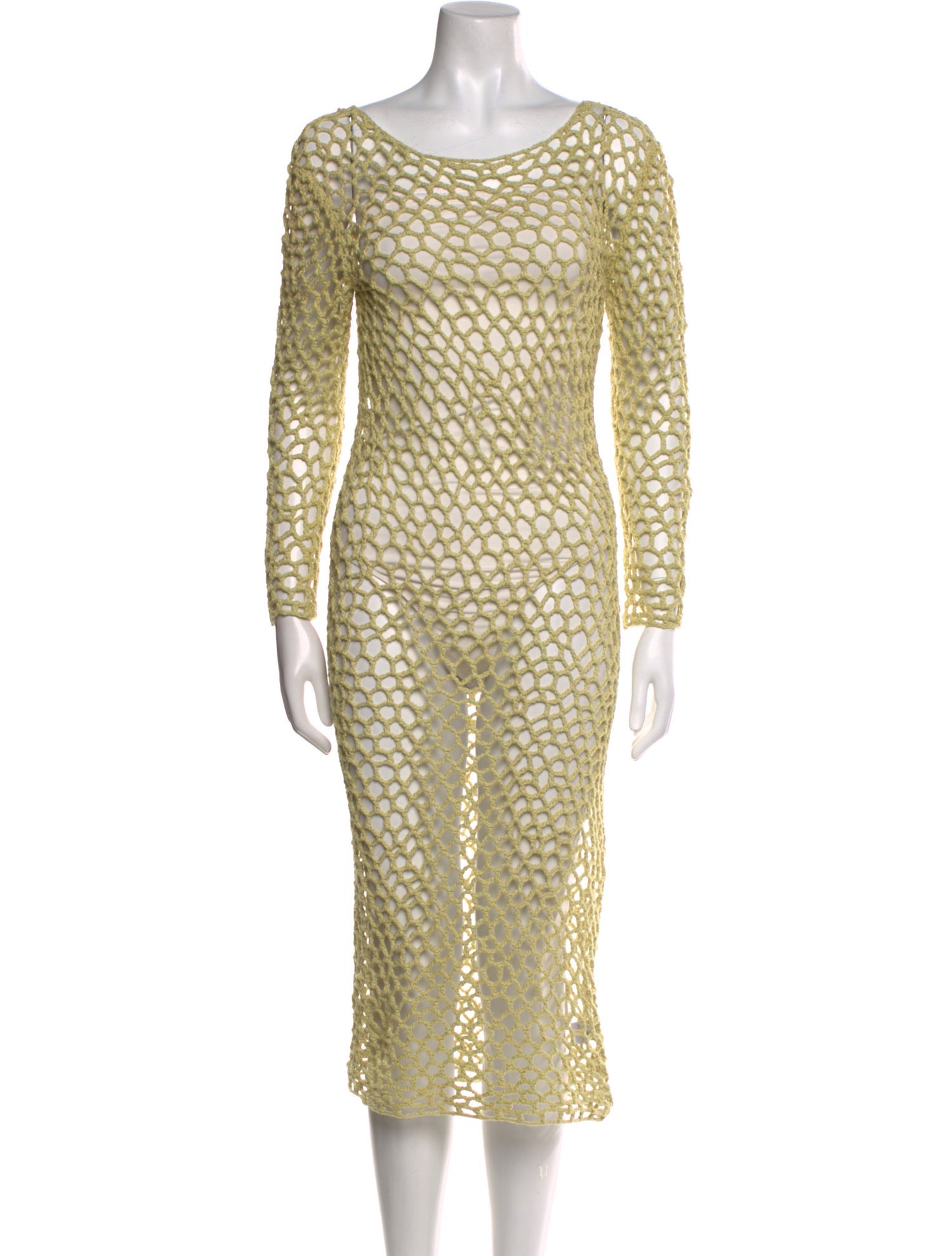 The Elder Statesman Patterned Midi Length Dress