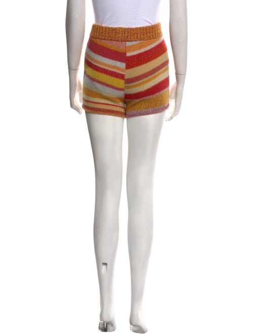 The Elder Statesman Cashmere Mini Shorts