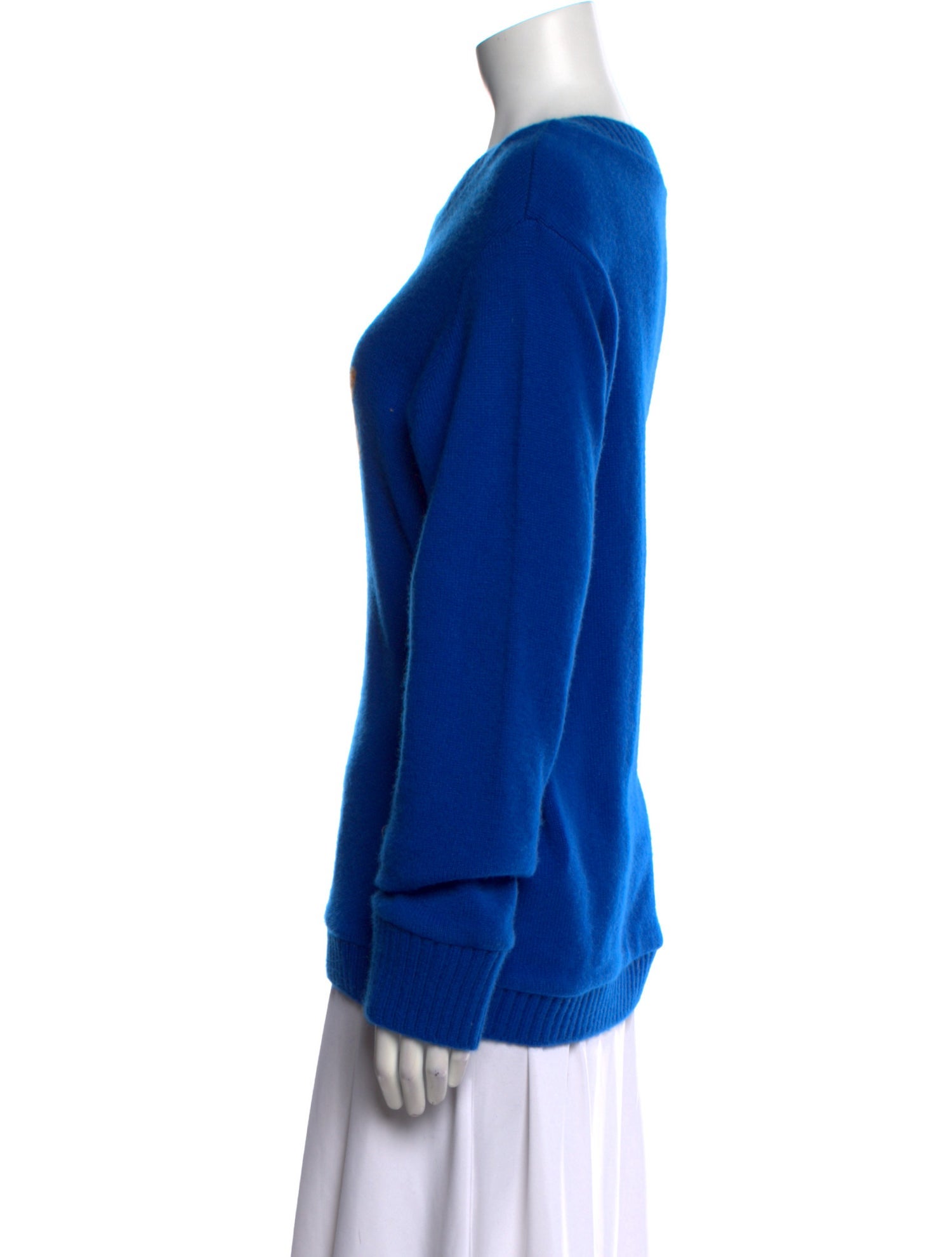 The Elder Statesman Cashmere Graphic Print Sweater