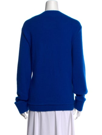 The Elder Statesman Cashmere Graphic Print Sweater