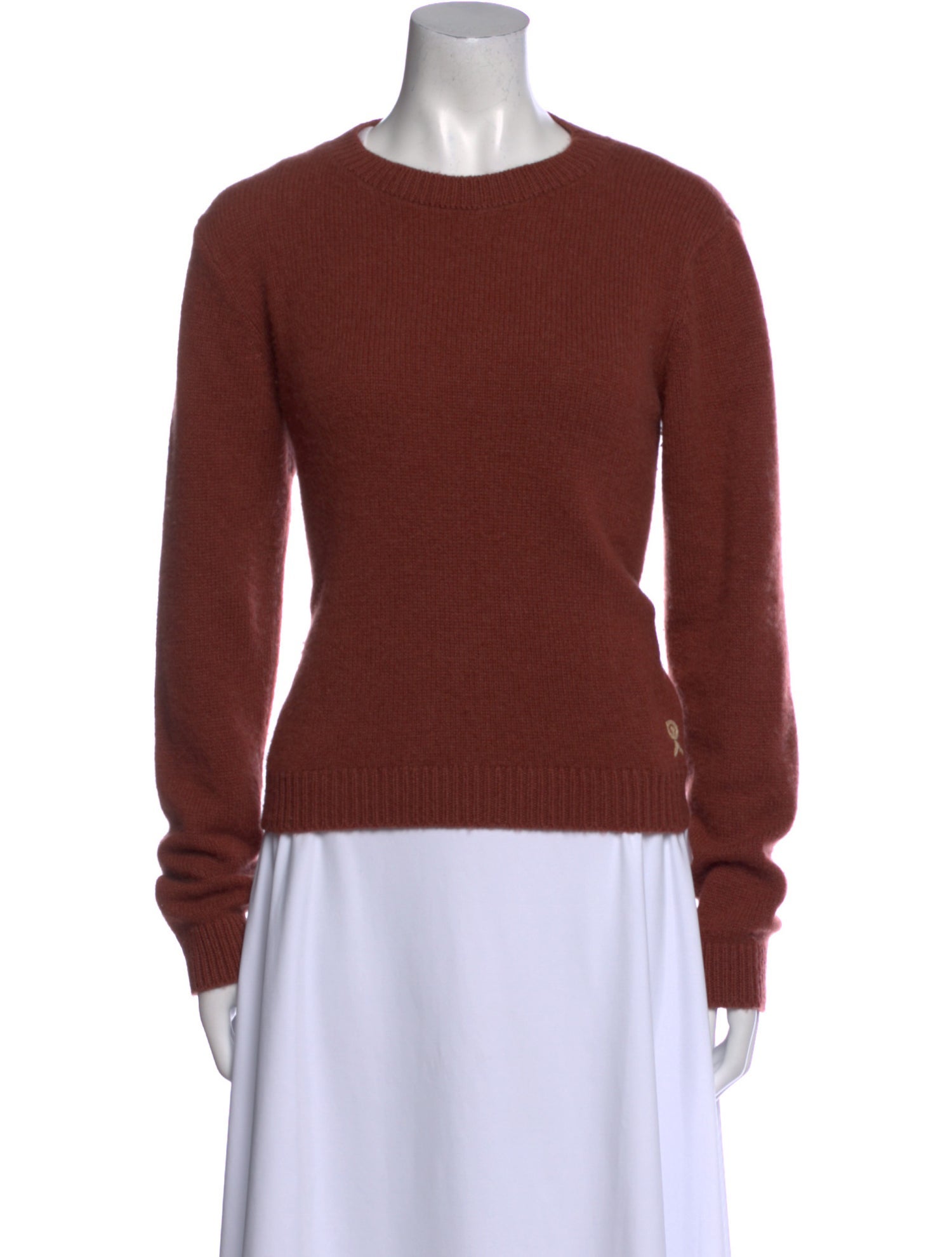 The Elder Statesman Cashmere Crew Neck Sweater