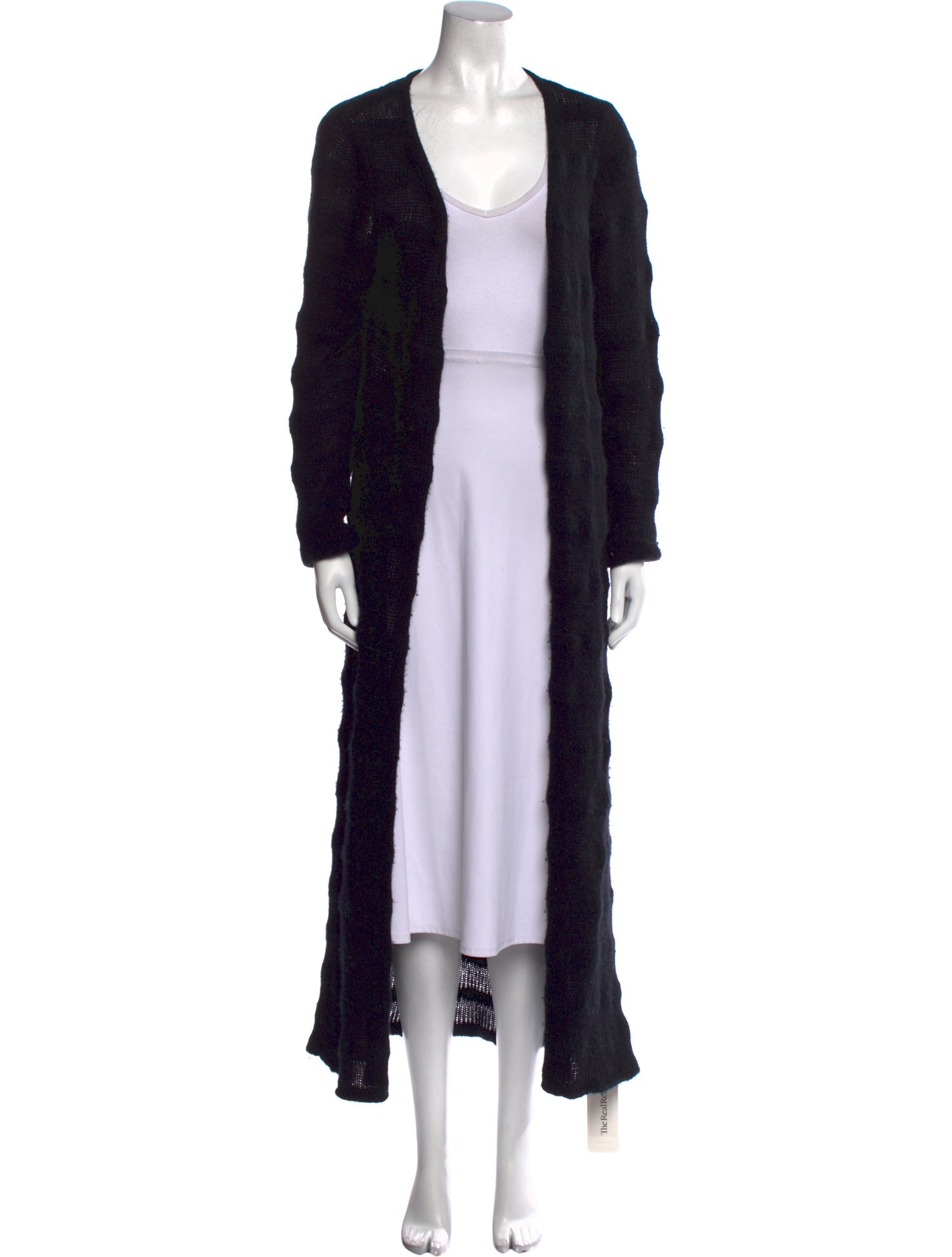 The Elder Statesman Cashmere Open Front Sweater