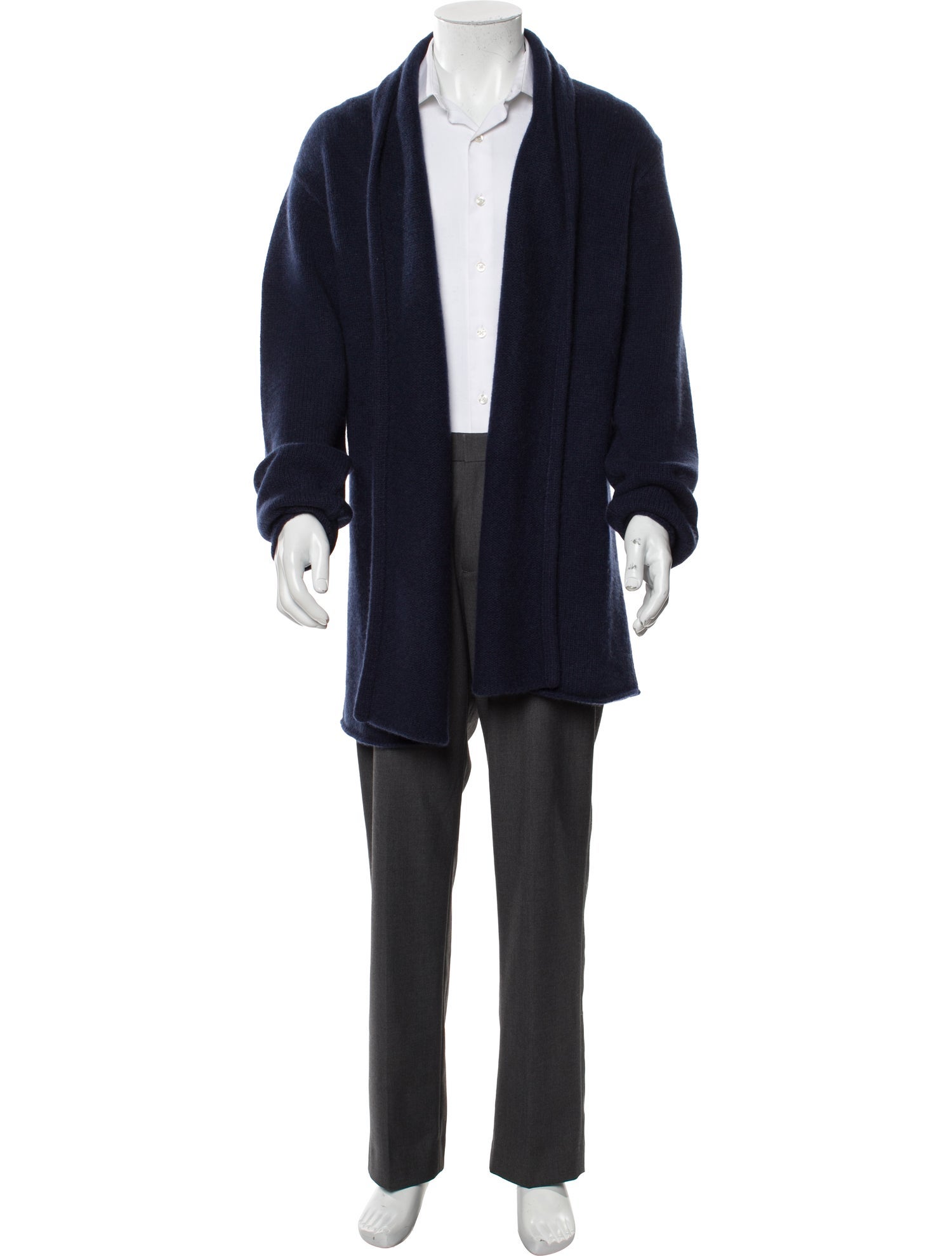 The Elder Statesman Cashmere Open Front Cardigan