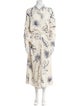The Elder Statesman Floral Print Long Dress