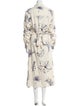 The Elder Statesman Floral Print Long Dress