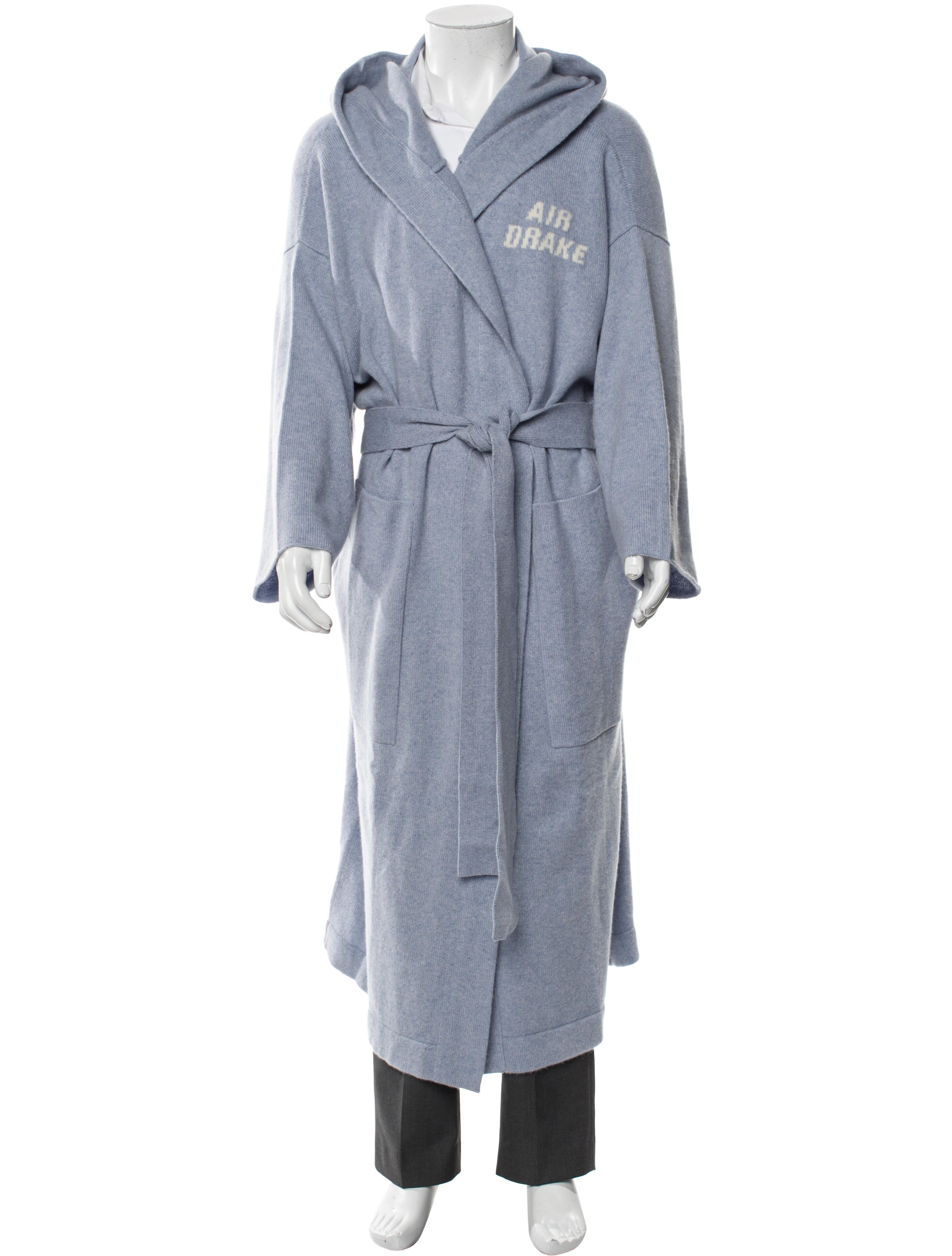 The Elder Statesman Cashmere Graphic Print Robe