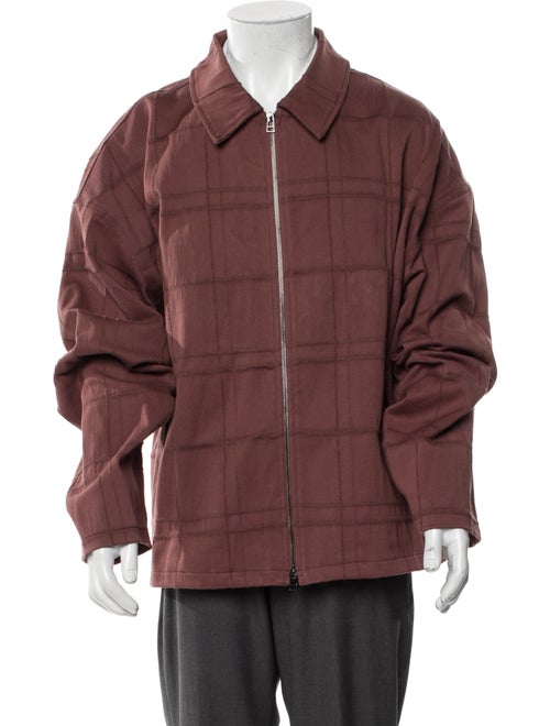 The Elder Statesman Plaid Print Jacket