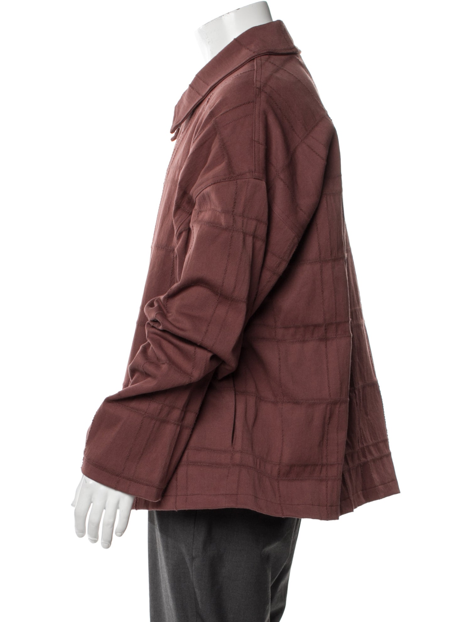 The Elder Statesman Plaid Print Jacket