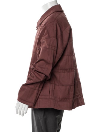 The Elder Statesman Plaid Print Jacket