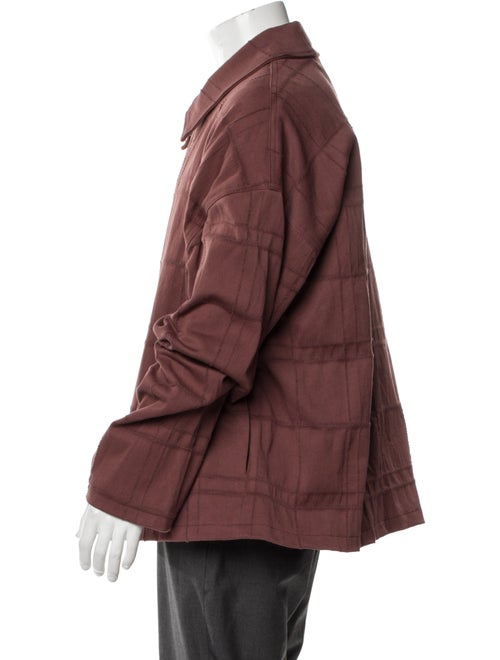 The Elder Statesman Plaid Print Jacket