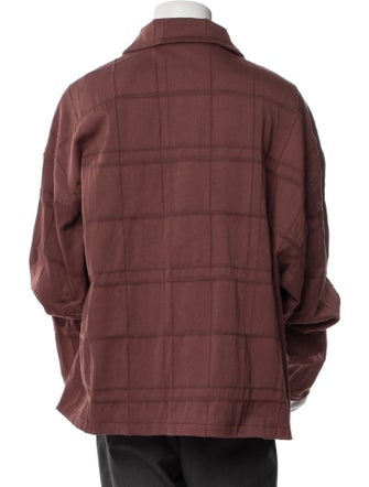 The Elder Statesman Plaid Print Jacket