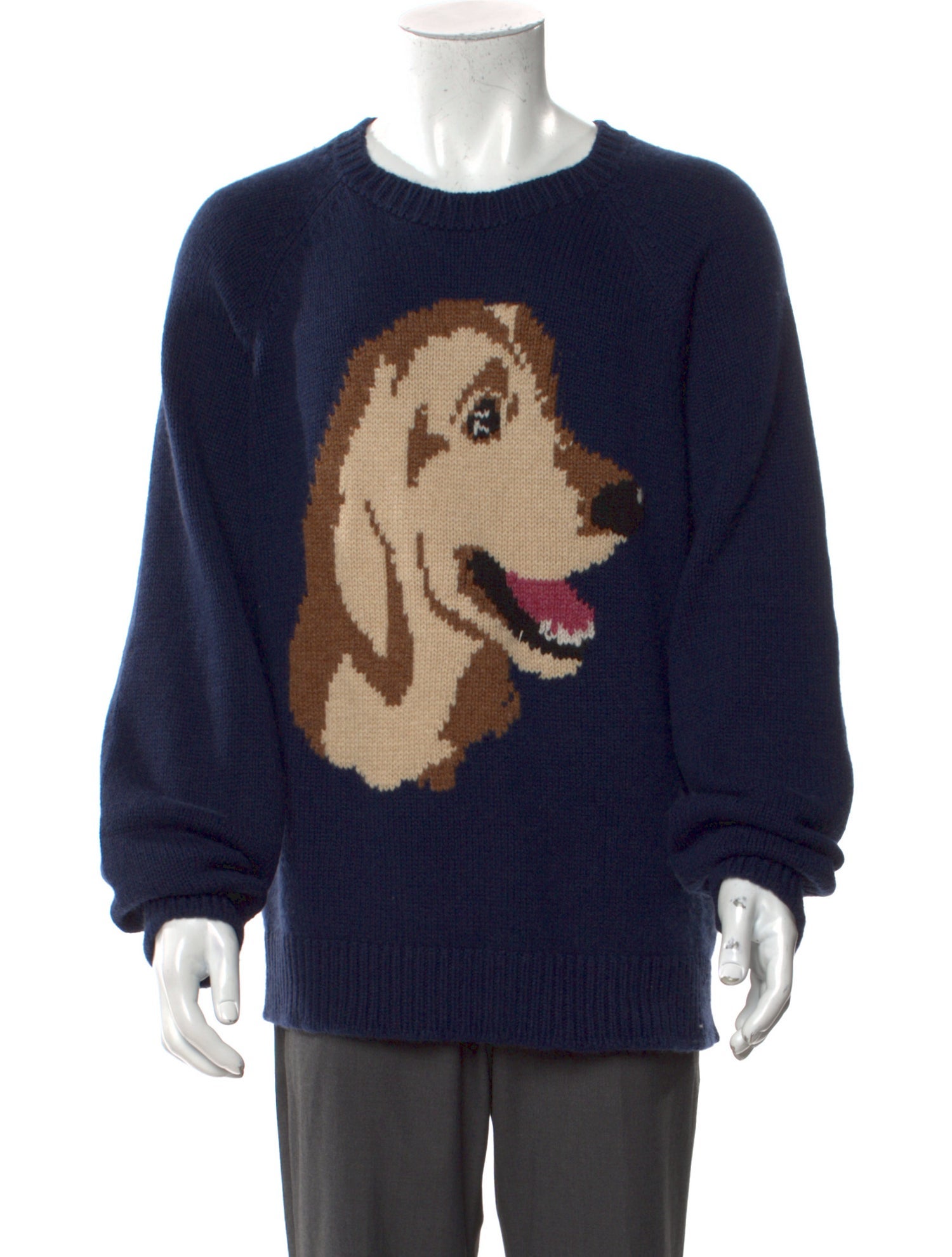 The Elder Statesman Cashmere Graphic Print Pullover