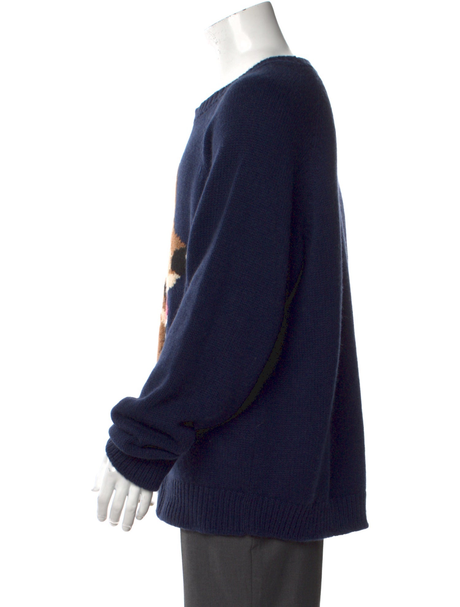 The Elder Statesman Cashmere Graphic Print Pullover