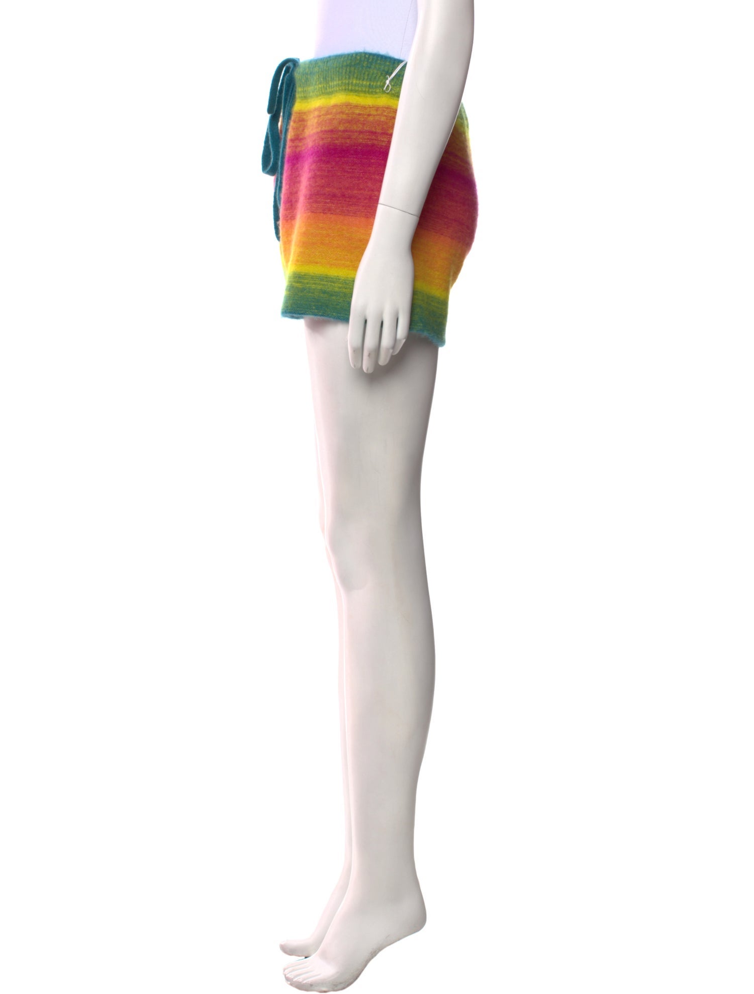 The Elder Statesman Cashmere Mini Shorts w/ Tags