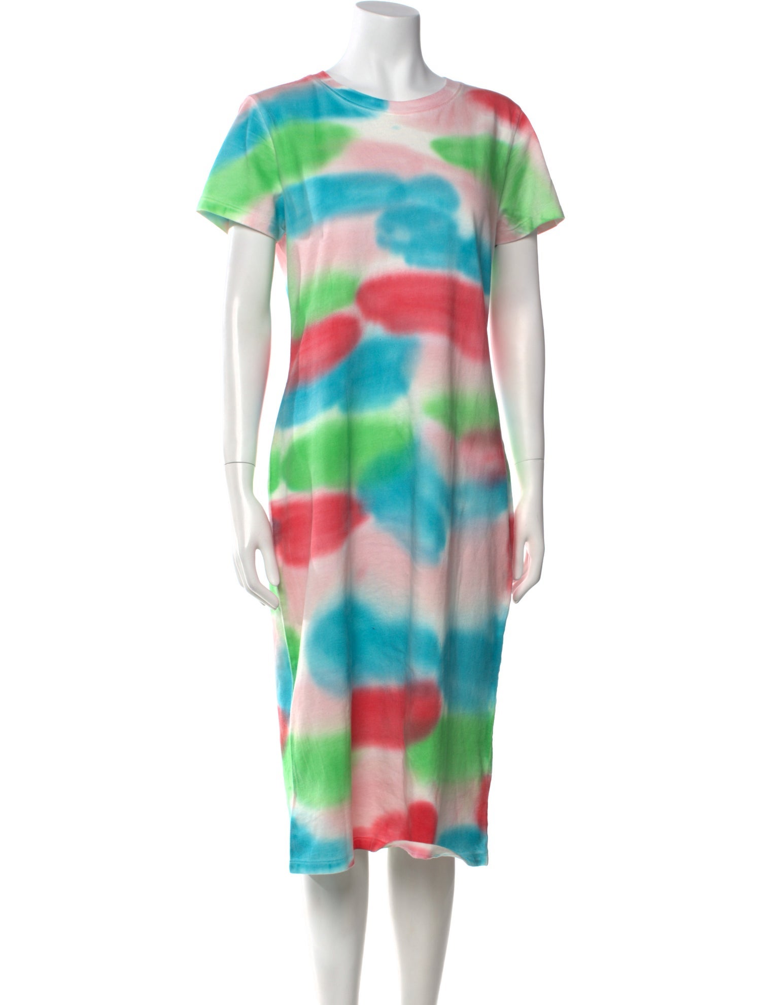 The Elder Statesman Tie-Dye Print Midi Length Dress w/ Tags