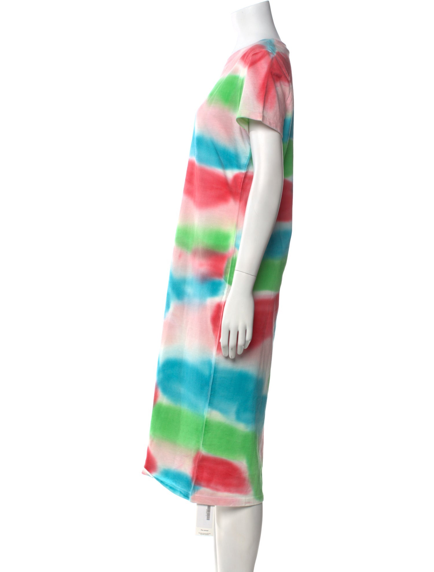 The Elder Statesman Tie-Dye Print Midi Length Dress w/ Tags