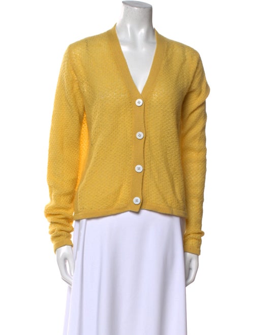 The Elder Statesman Cashmere V-Neck Sweater