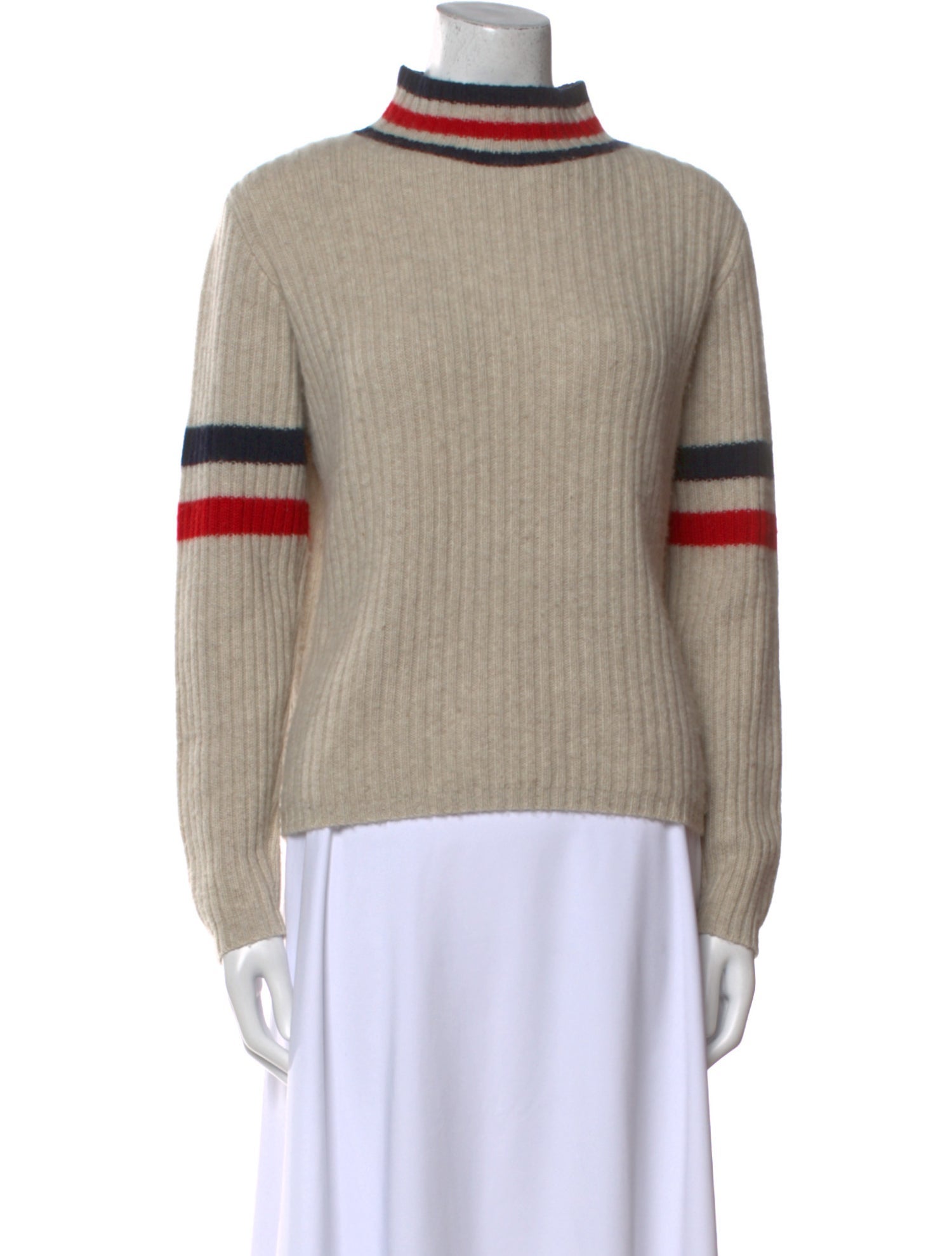 The Elder Statesman Cashmere Striped Sweater