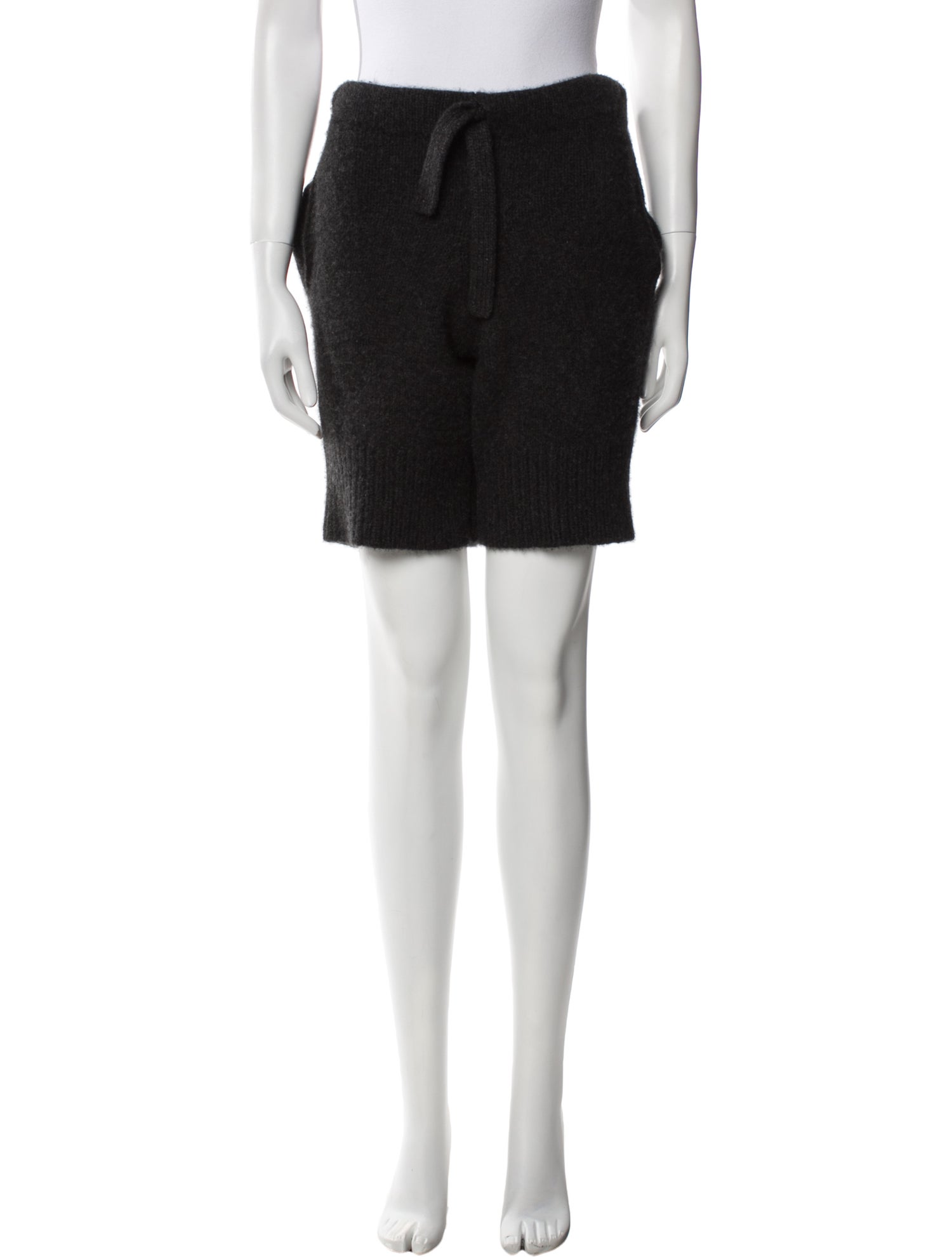 The Elder Statesman Cashmere Mini Shorts