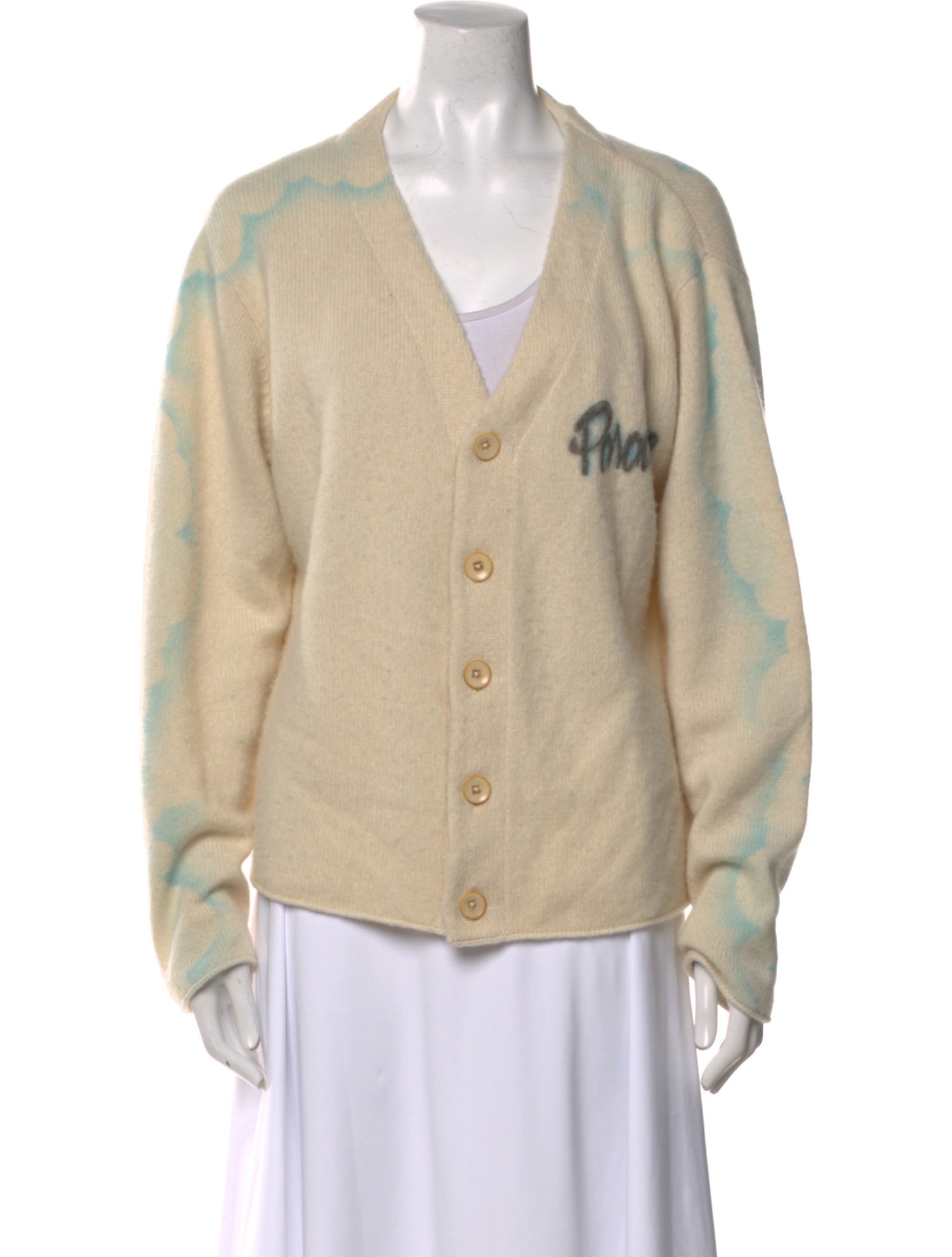 The Elder Statesman Cashmere V-Neck Sweater