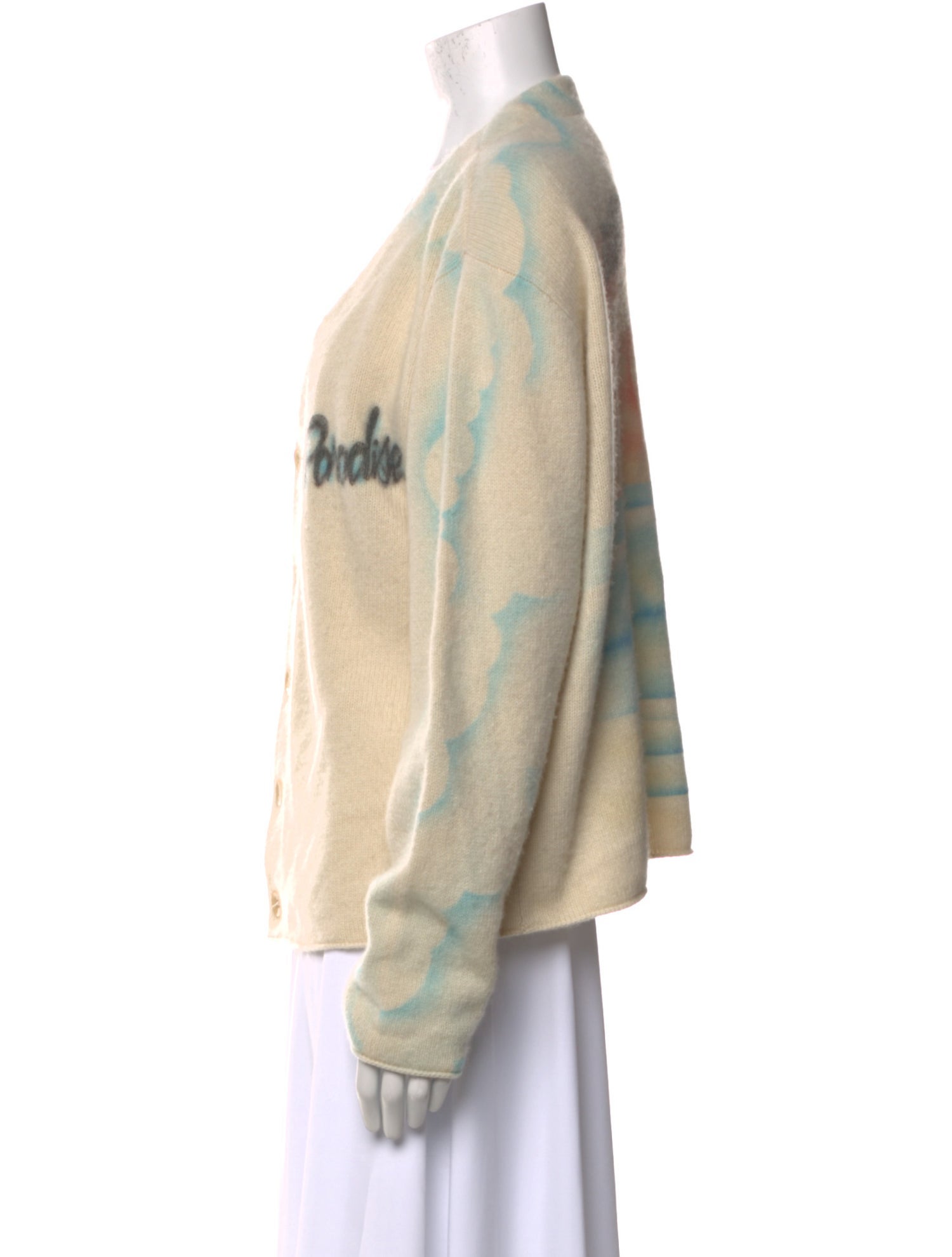 The Elder Statesman Cashmere V-Neck Sweater