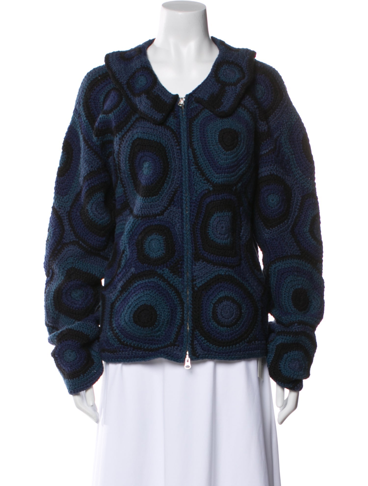 The Elder Statesman Floral Print Evening Jacket