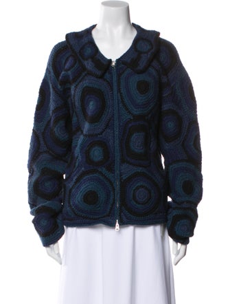 The Elder Statesman Floral Print Evening Jacket