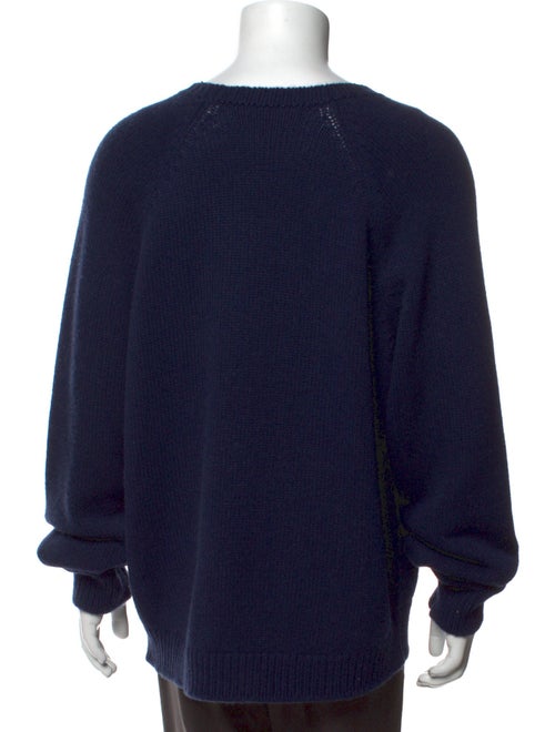 The Elder Statesman Cashmere Graphic Print Pullover