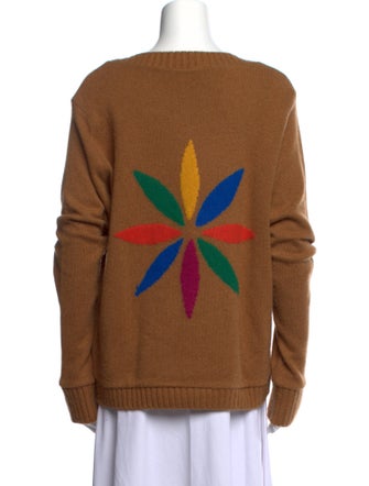 The Elder Statesman Cashmere Scoop Neck Sweater