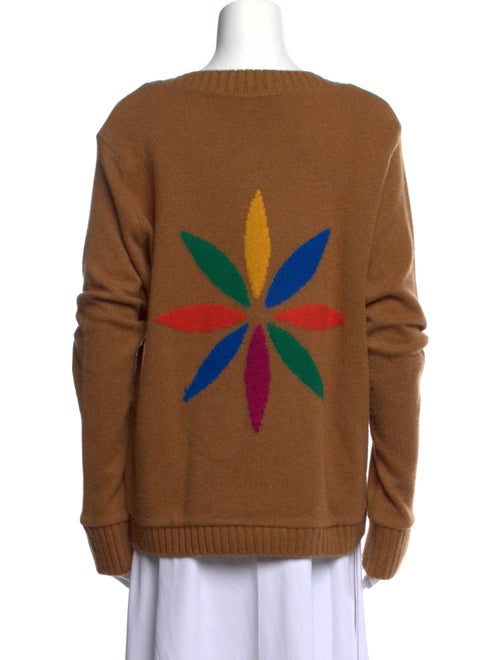 The Elder Statesman Cashmere Scoop Neck Sweater