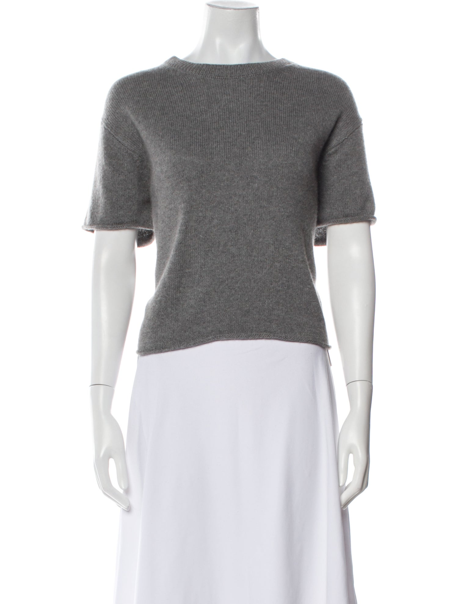 The Elder Statesman Cashmere Bateau Neckline Sweater
