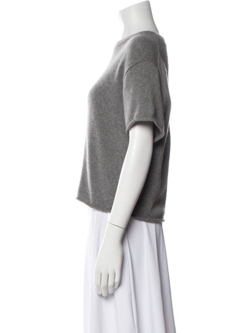 The Elder Statesman Cashmere Bateau Neckline Sweater