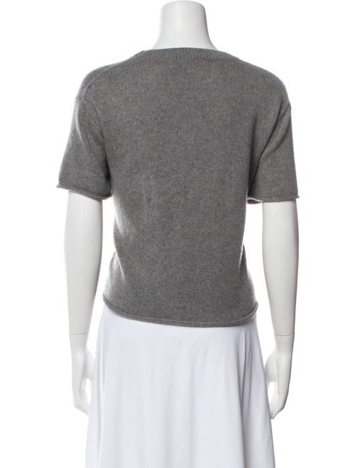 The Elder Statesman Cashmere Bateau Neckline Sweater