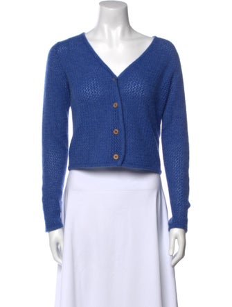The Elder Statesman Cashmere V-Neck Sweater