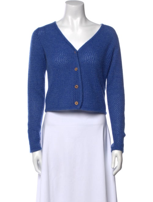 The Elder Statesman Cashmere V-Neck Sweater
