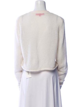The Elder Statesman Cashmere Crew Neck Sweater