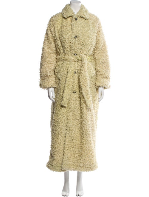 The Elder Statesman Faux Fur Coat
