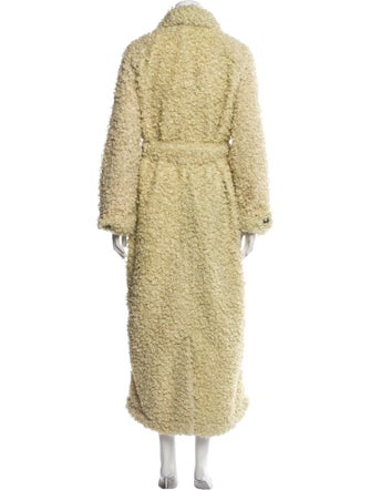 The Elder Statesman Faux Fur Coat
