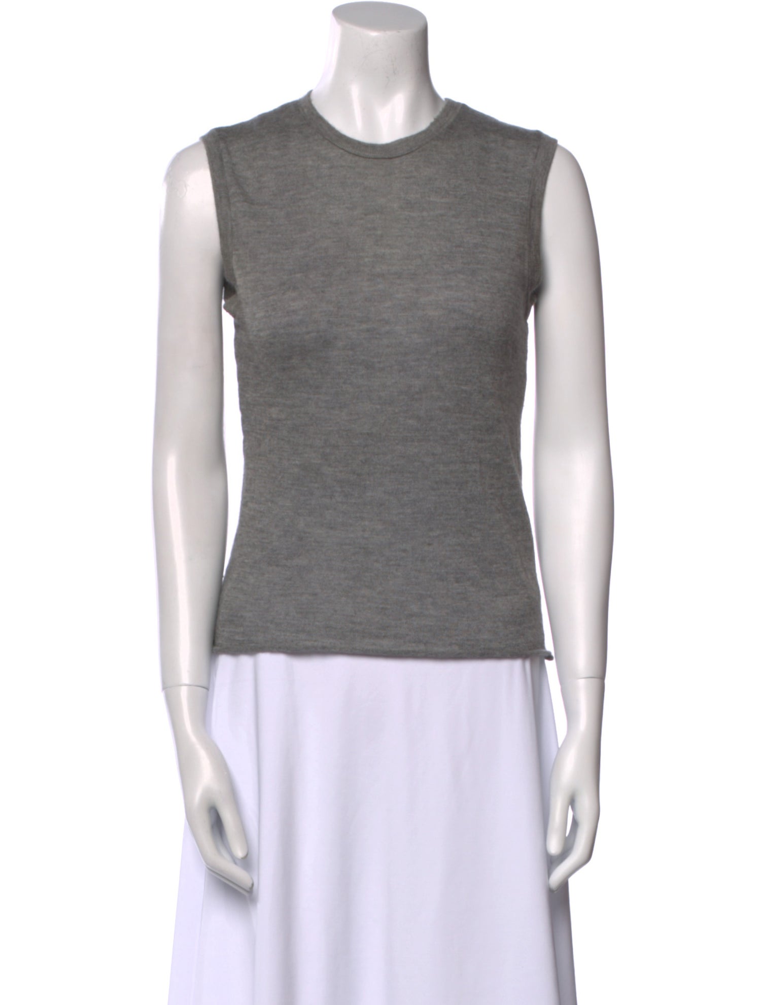 The Elder Statesman Cashmere Crew Neck Top