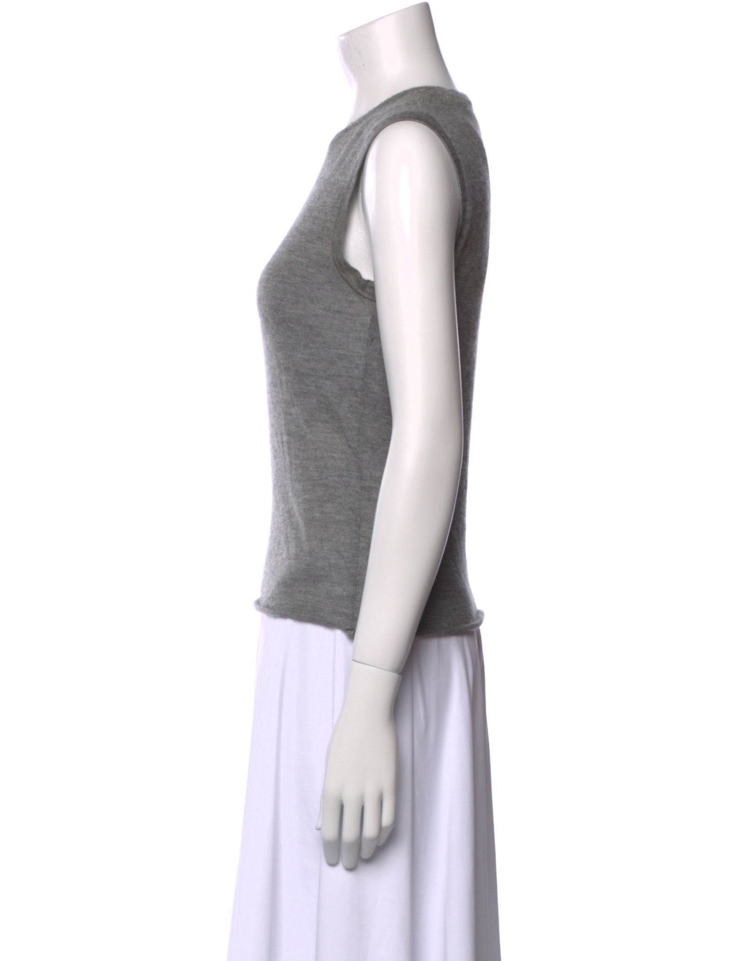 The Elder Statesman Cashmere Crew Neck Top