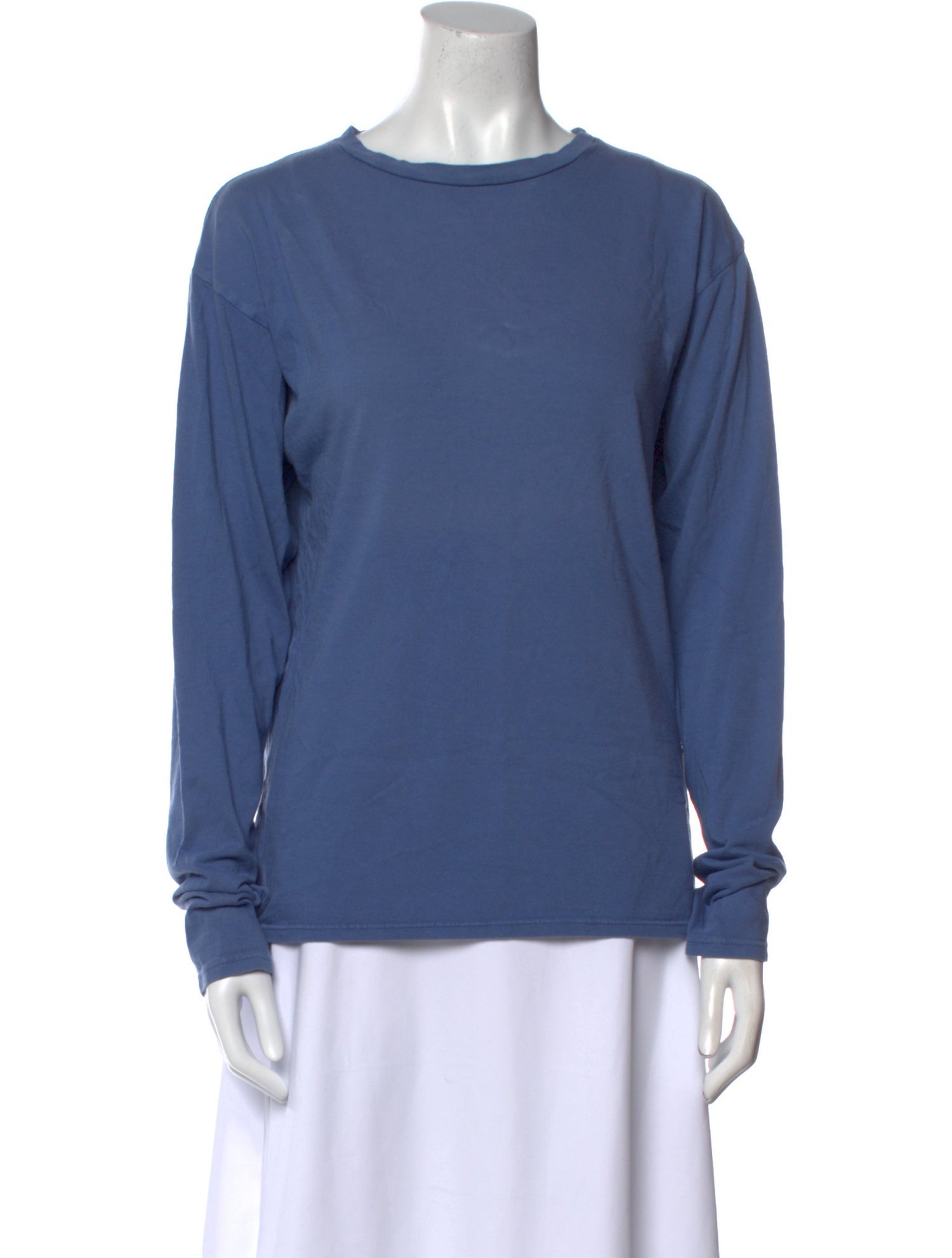 The Elder Statesman Bateau Neckline Long Sleeve Sweatshirt