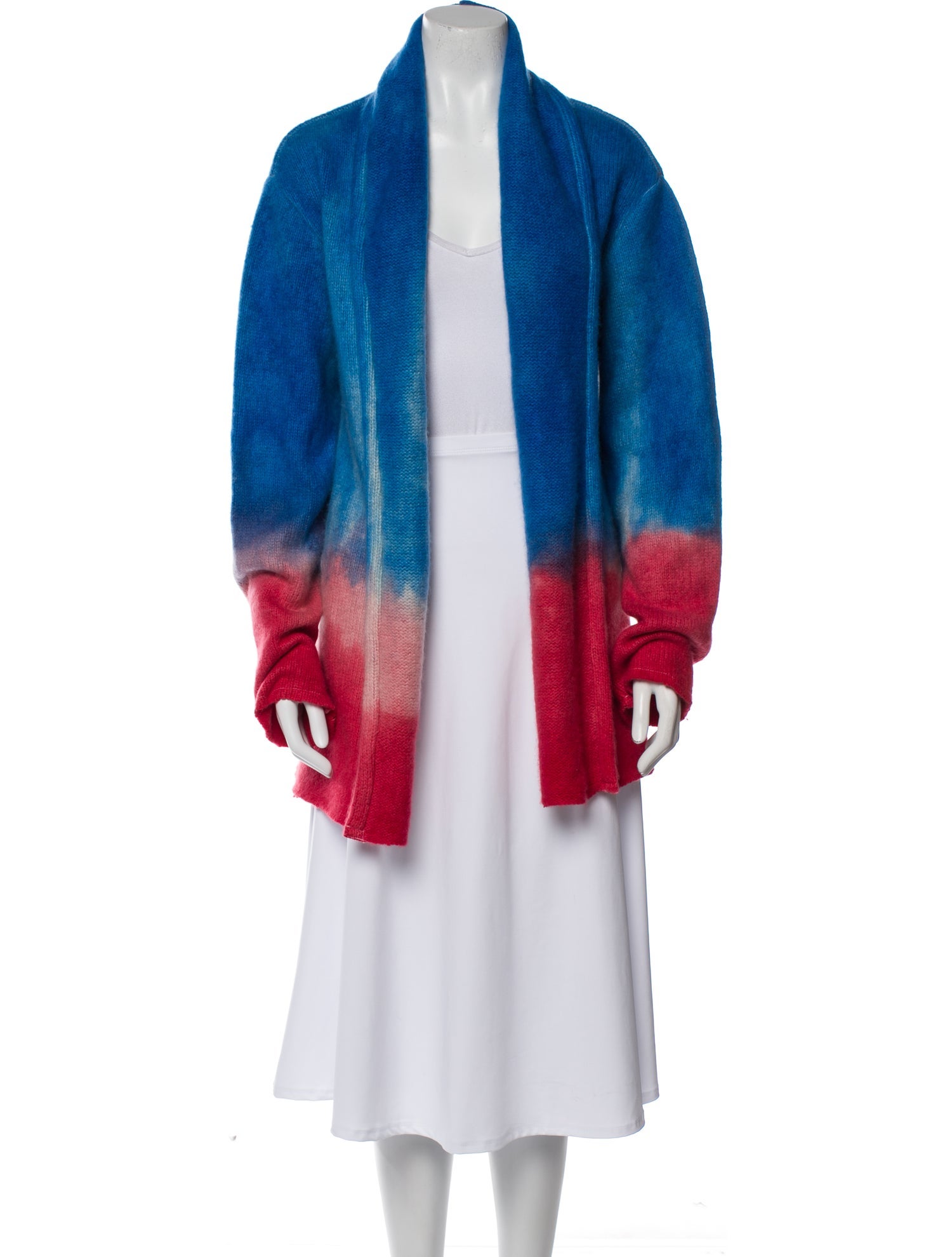 The Elder Statesman Cashmere Tie-Dye Print Sweater