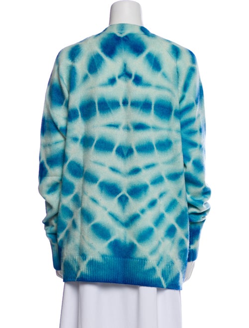 The Elder Statesman Cashmere Tie-Dye Print Sweater