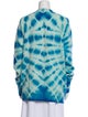 The Elder Statesman Cashmere Tie-Dye Print Sweater