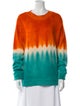 The Elder Statesman Cashmere Tie-Dye Print Sweater